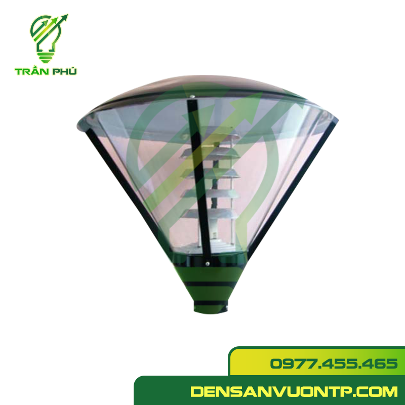 TPSV3 a Đèn sân vườn đầu nấm kính trong hiện đại TPSV3