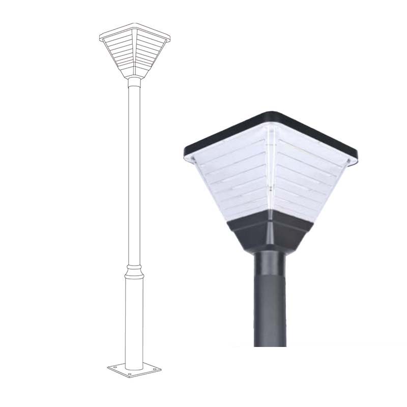 Đèn cột NLMT 04