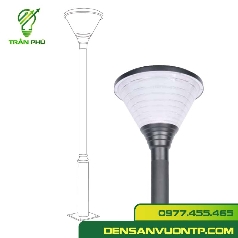 Đèn cột Năng lượng mặt trời 05