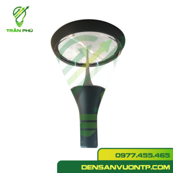 đèn trụ chiếu sáng chóp tam giác