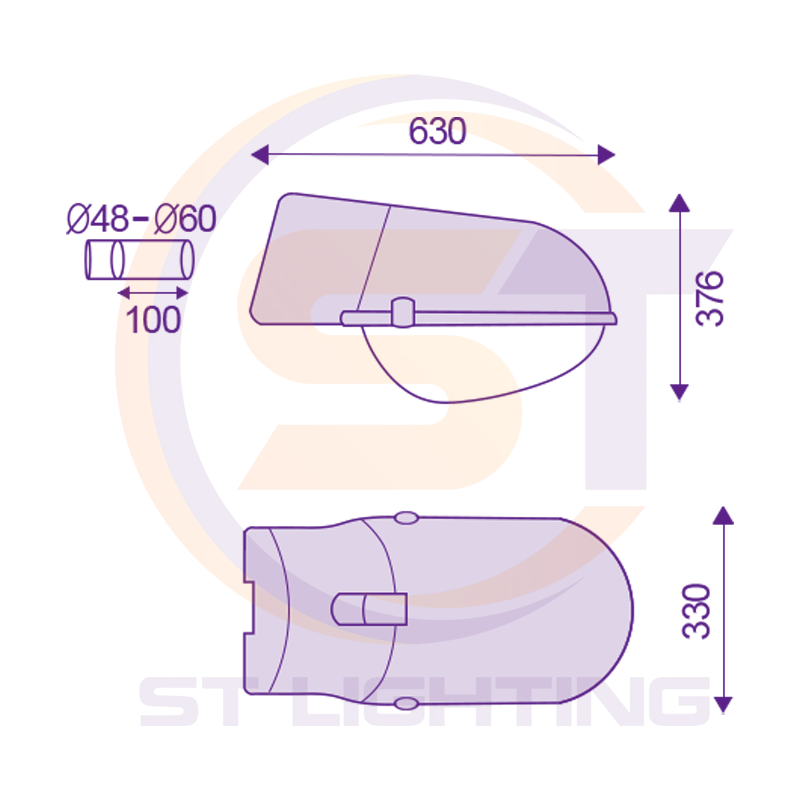 Đèn Master G kích thước
