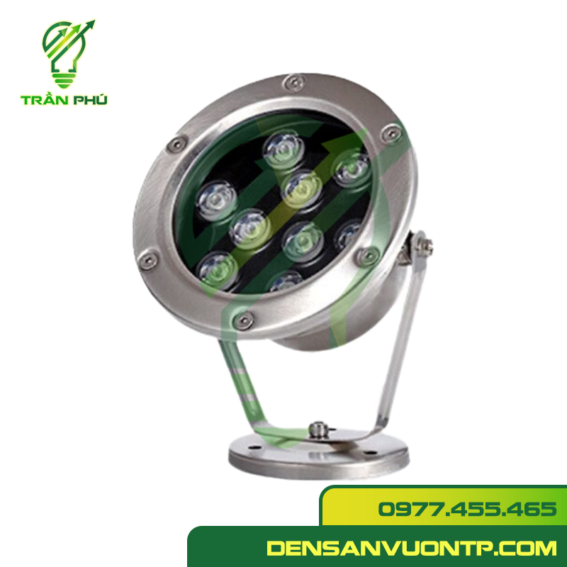 Den led tron am nuoc 9w