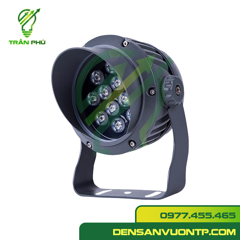 Đèn chiếu điểm mũ xám 12W