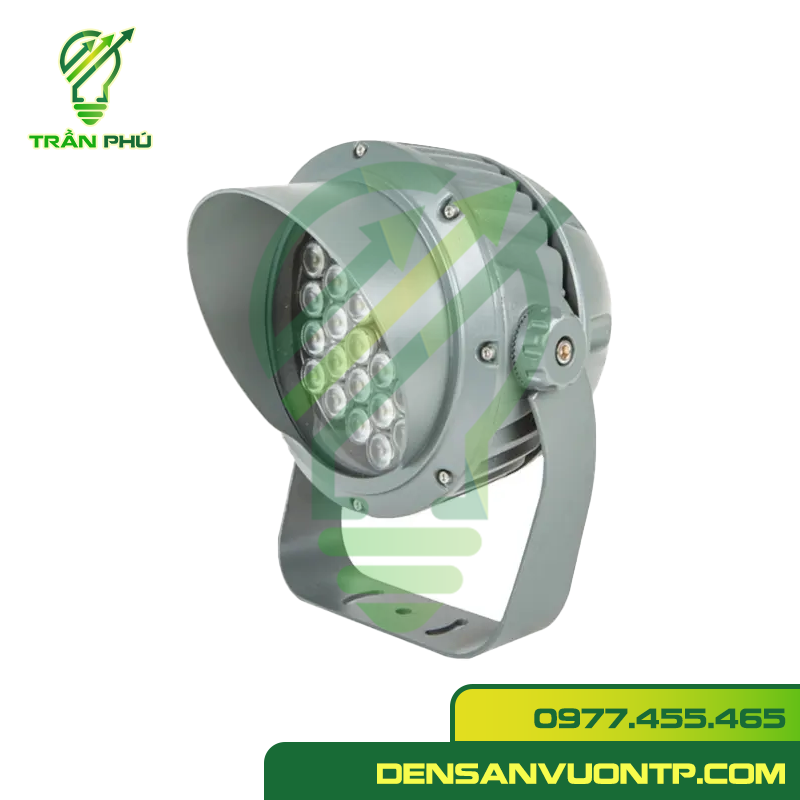 Đèn chiếu điểm mũ xám 18W